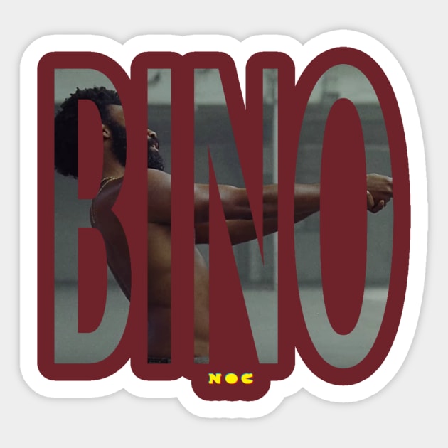 This Is Gambino Sticker by The Nerds of Color